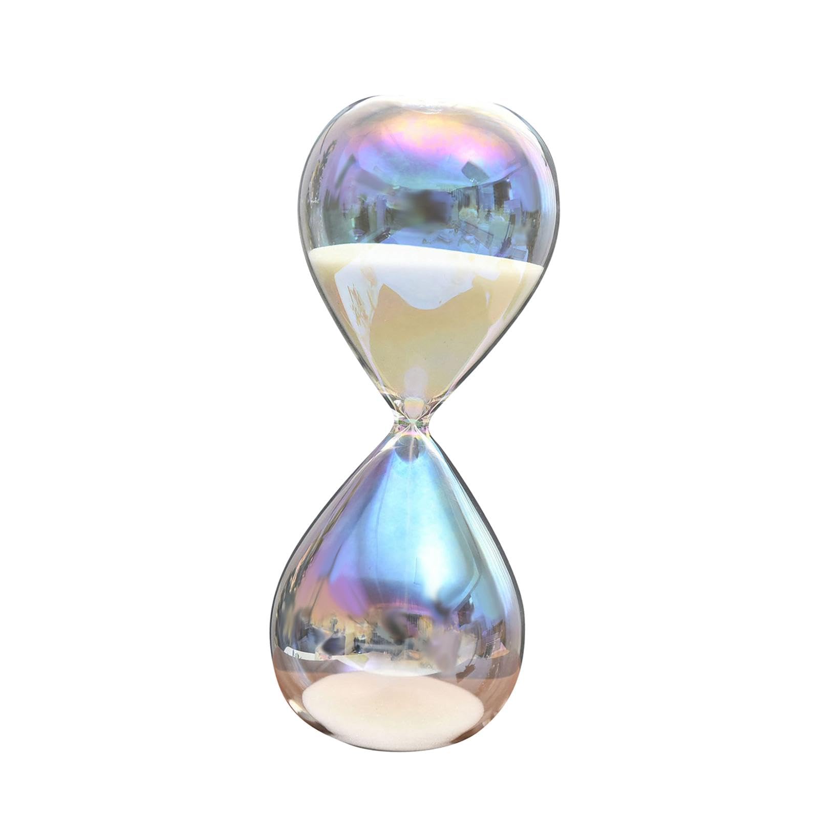 Hourglass Glass Colorful Sandglass for Home Closet Festival Living Room 15min
