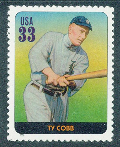 Ty Cobb Baseball Player U.S. Postage Stamp Mint, Never hinged