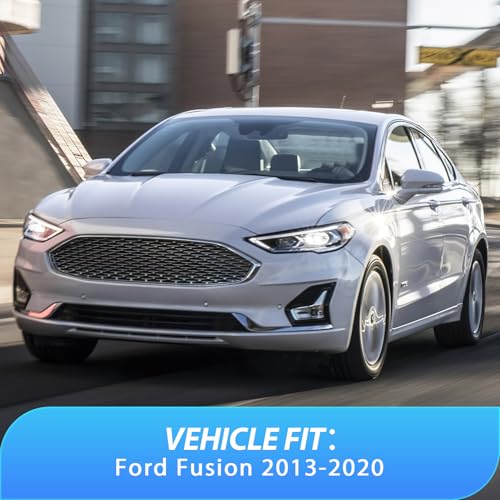 Image of Nilight Vent Window Visors for Ford Fusion 2013-2020, in-Channel, 4PCS