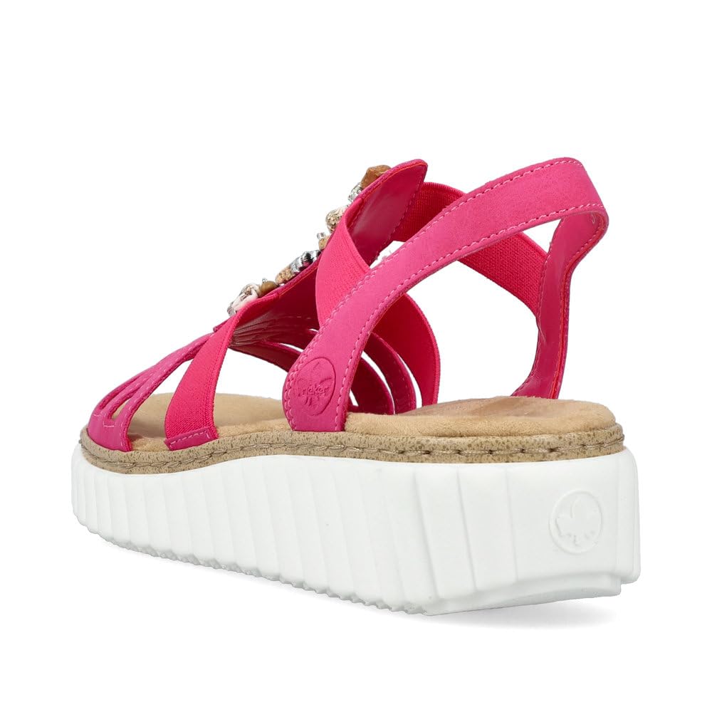 Rieker Damen Riemchensandalen 63249, Frauen Sandalen
