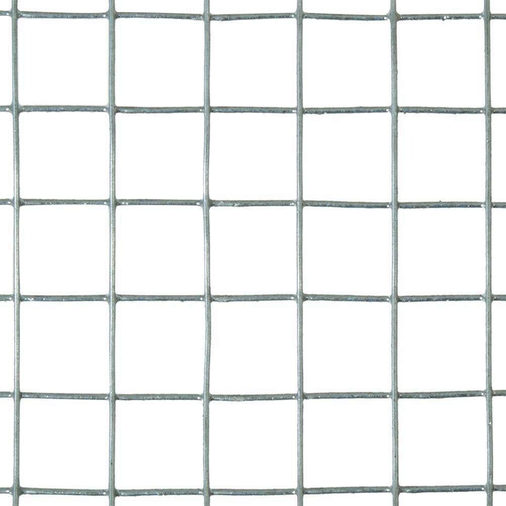 Malla de alambre para gallinero, tela cuadrada de 2,5 cm, galvanizada en caliente con alicates de corte para aves de corral, cama de flores, huerto