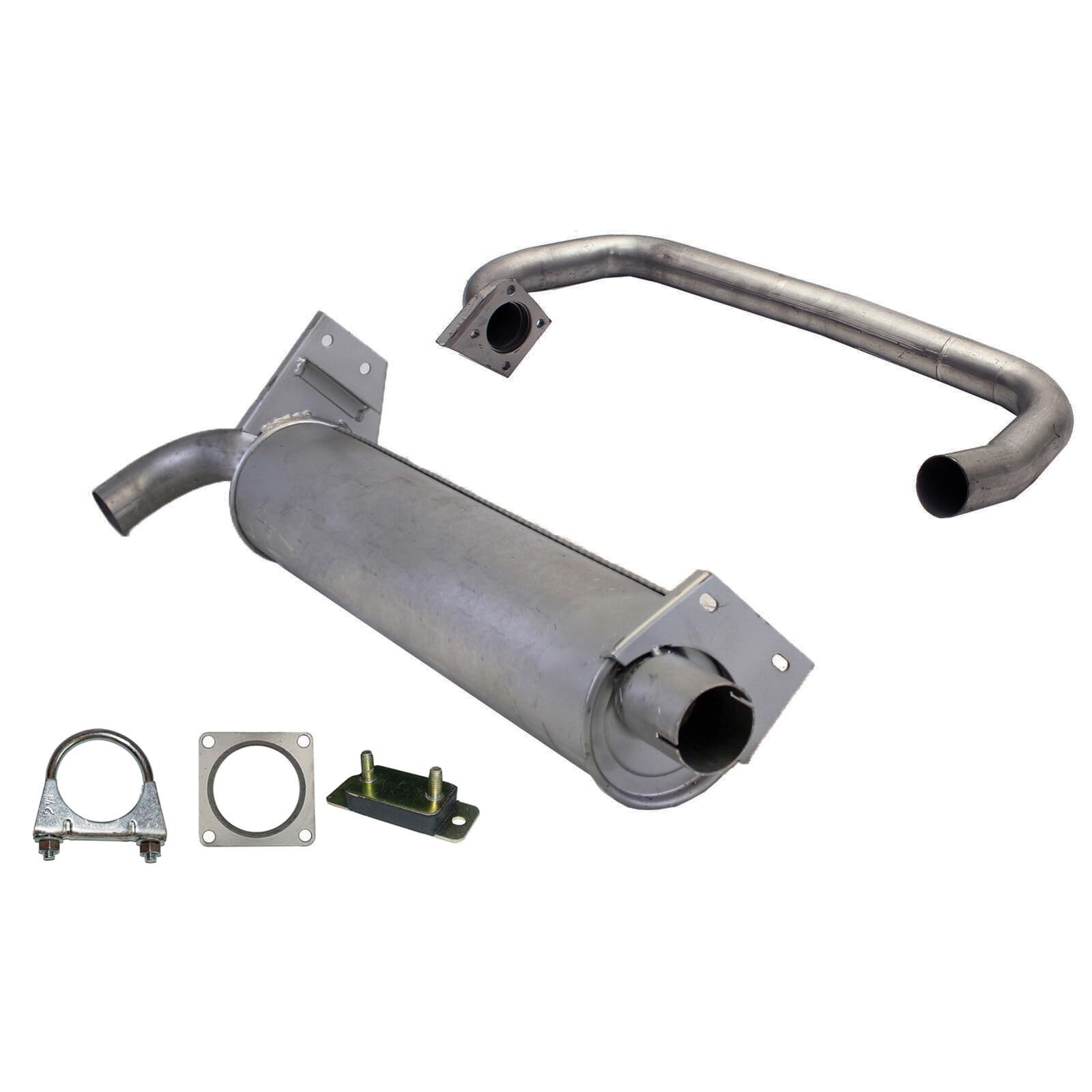 Ferroz Export Ersatz für Komplette Auspuffanlage für VW T3 1.6 TD, BJ. 1984-1990 70PS MOTOR JX Auspuff