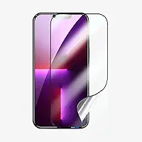 Película Nano Gel Protetora de Tela Frontal Cerâmica Transparente Não Quebra Anti Impacto Para iPhone (iPhone 13/13 Pro)