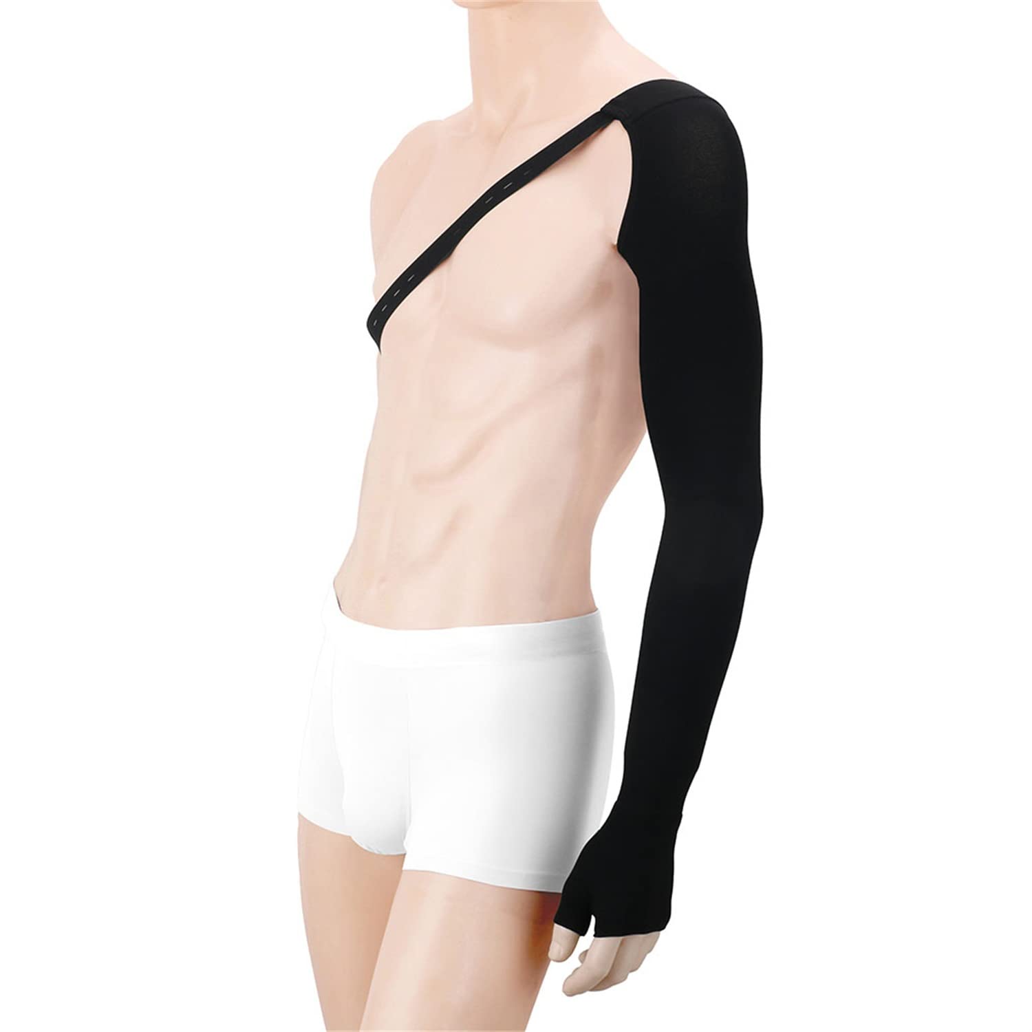 Amazon | 乳房手術後のリンパ浮腫弾性カフ、医療用第2レベルの腕包帯