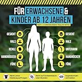 DEET 50% Mückenspray & Zeckenspray - Mückenschutz für Tropen und Outdoor - Insektenschutz gegen Mücken, Moskitos & Zecken - 100ml