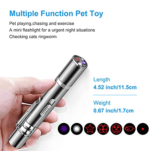 Pet Cat Toys, Laser Pointer, Indoor Sports Cat Toys, Red Laser Interactive Cat Toys