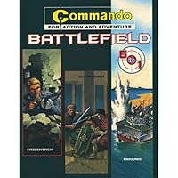 COMMANDO-FOR ACTION AND ADVENTURE-BETTLEFIELD-6 IN 1 8128626442 Book Cover