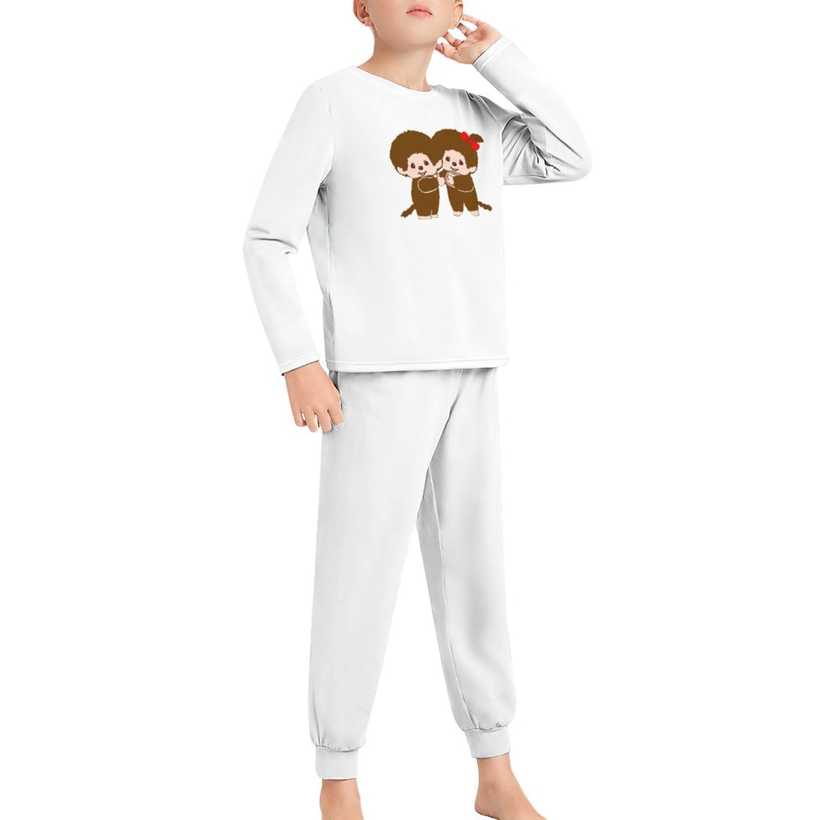 Amazon.co.jp: モンチッチ 子供用 パジャマセット 子供服 長袖