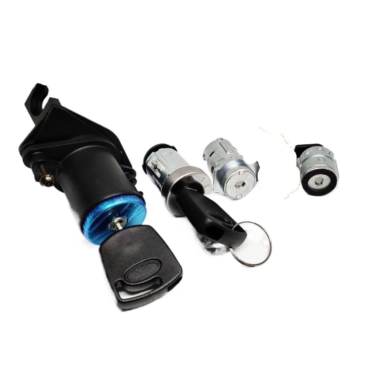 OEM 1479661 2S61-A22050N-CK 2S61A22050NCK Juego Completo DE Cerradura DE Puerta Apto for Ford Fiesta MK5 Fusion 2001-2008
