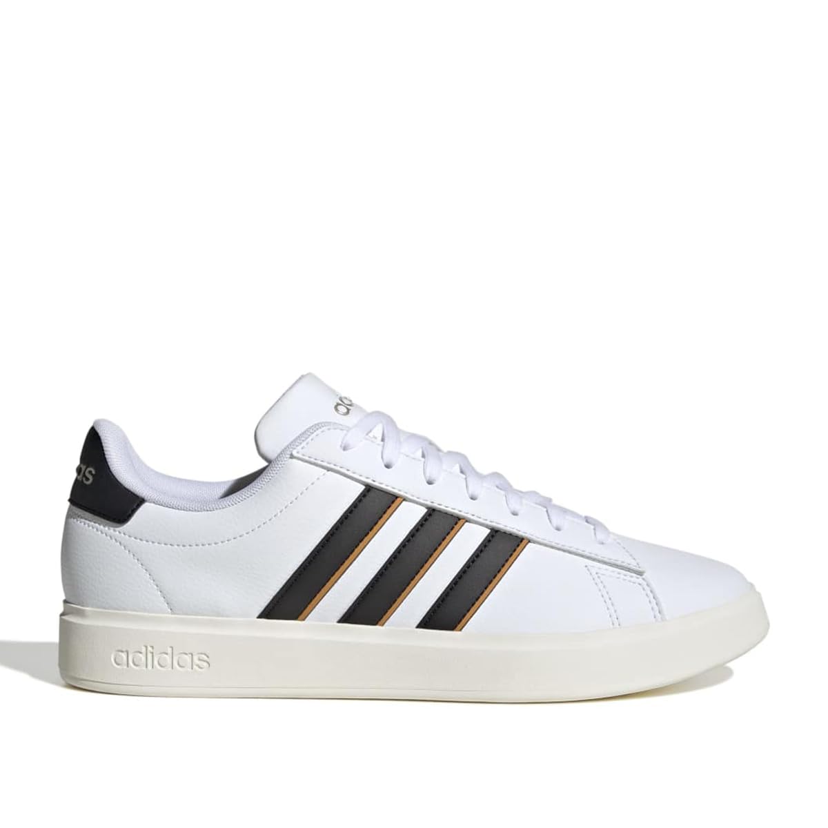 Erkek GRAND COURT 2.0 Tenis Ayakkabısı, FTWWHT/CBLACK/FOCORA, 43.5