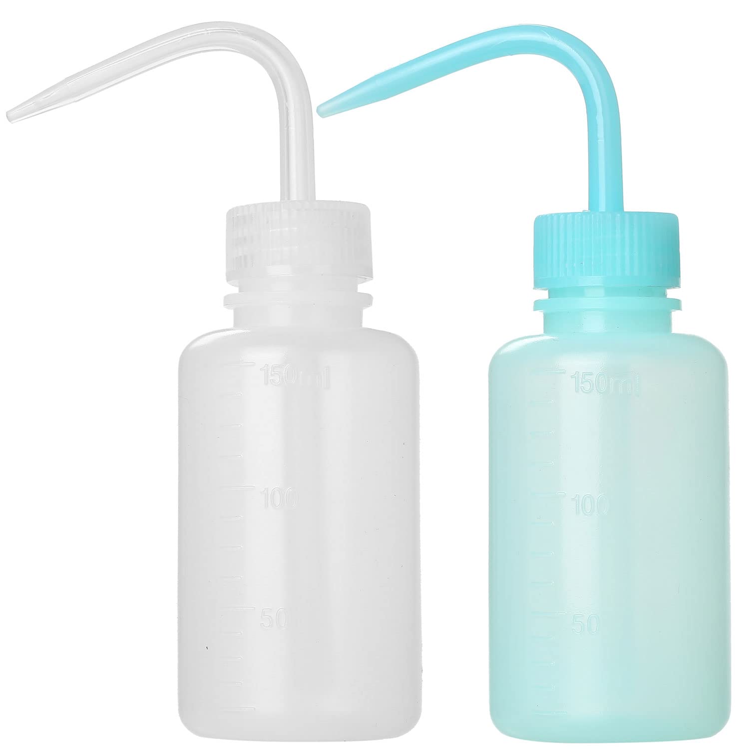 HOOMBOOM 2Pcs Tattoo Wash Bottle 150ml | 5oz Water Squirt Bottle Succulent Watering, Safety Rinse Bottle Watering Tools for Medical Succulent Cleaning