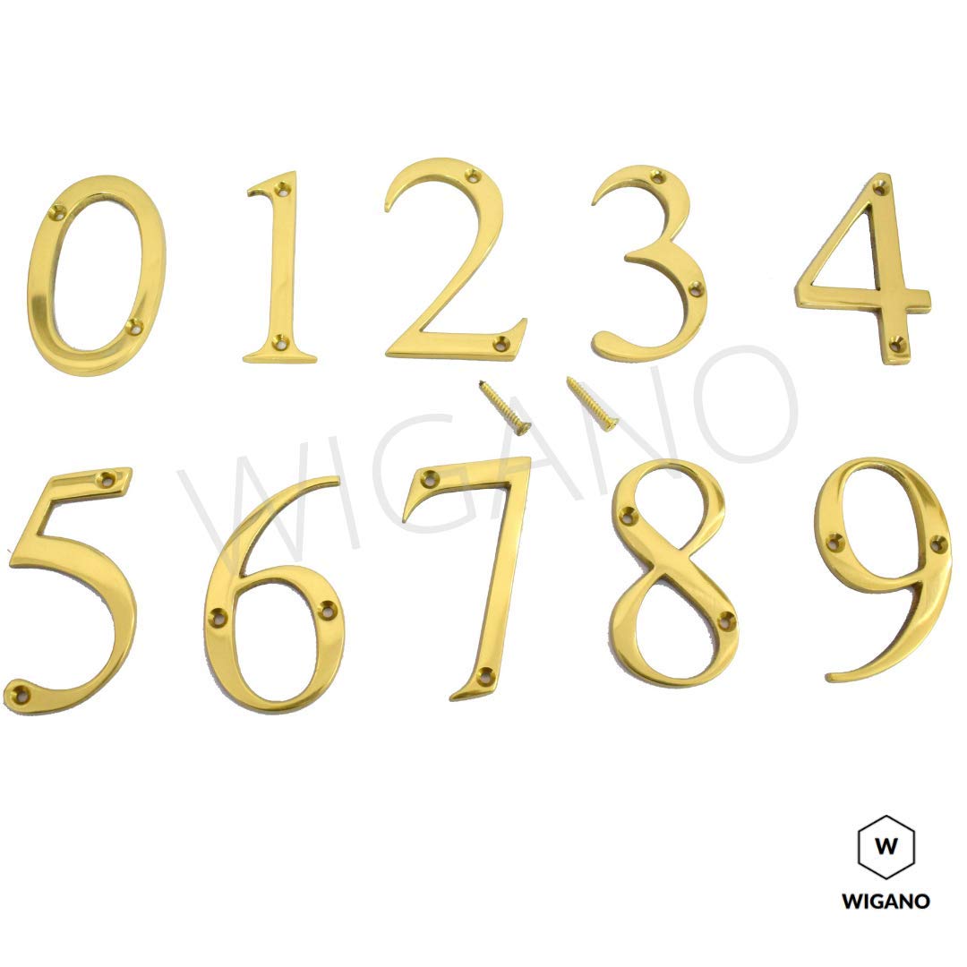 3" House Door Alphabets Brass Yellow (Alphabet L) — Amazon image 18