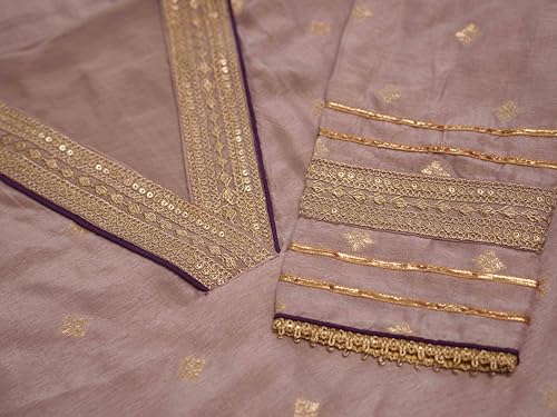 Image of Kaari Women's Embroidered Kurta Set with Dupatta - Festive Kurta Set for Women Polyester