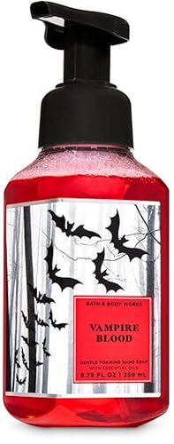 Bath & Body Works Vampire Blood - Jabón de manos espumoso suave 8.75 oz (Sangre de vampiro)