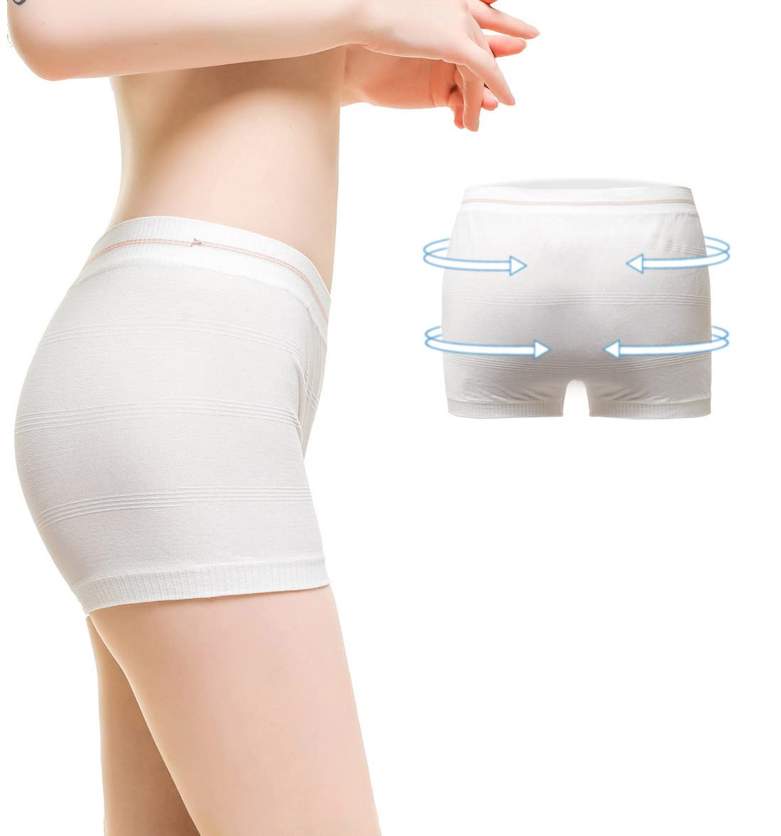 Maternity Knickers Women Postpartum Pants C Section Recovery Underwear After Birth Hospital Disposable Underwear, Pack of 3