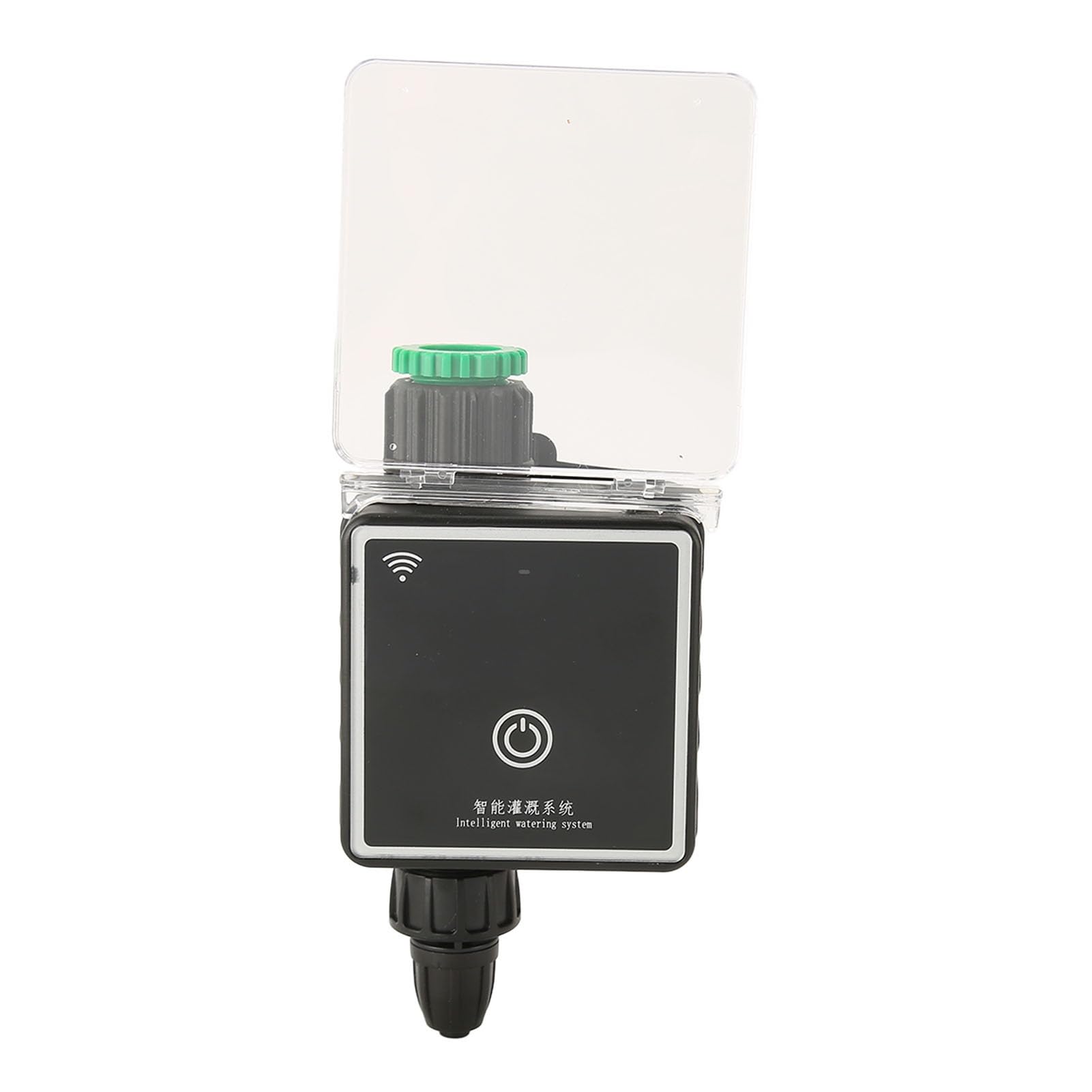 Kit di Irrigazione a Goccia, Telecomando WiFi di Irrigazione Automatico USB 5V, di Automatica con Timer di Ugelli a Goccia Regolabili per Balcone Giardino Domestico (30 m / 98,4 piedi)