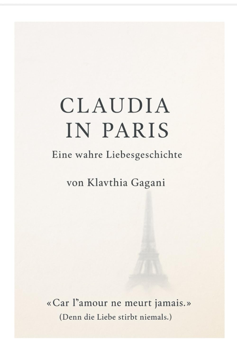 Claudia in Paris