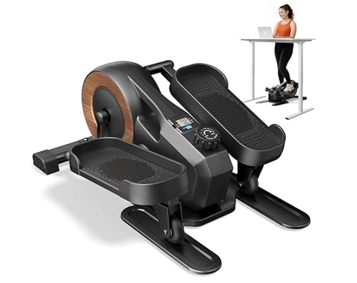 MERACH Mini Ellipsentrainer für Zuhause, Untertisch Elektrischer Crosstrainer mit 8 Widerstandsstufen, Große Pedale, LCD-Display, Leise & Tragbar Cross Trainer für Senioren und Erwachsene MERACH Mini Ellipsentrainer für Zuhause, Untertisch Elektrischer Crosstrainer mit 8 Widerstandsstufen, Große Pedale, LCD-Display, Leise & Tragbar Cross Trainer für Senioren und Erwachsene