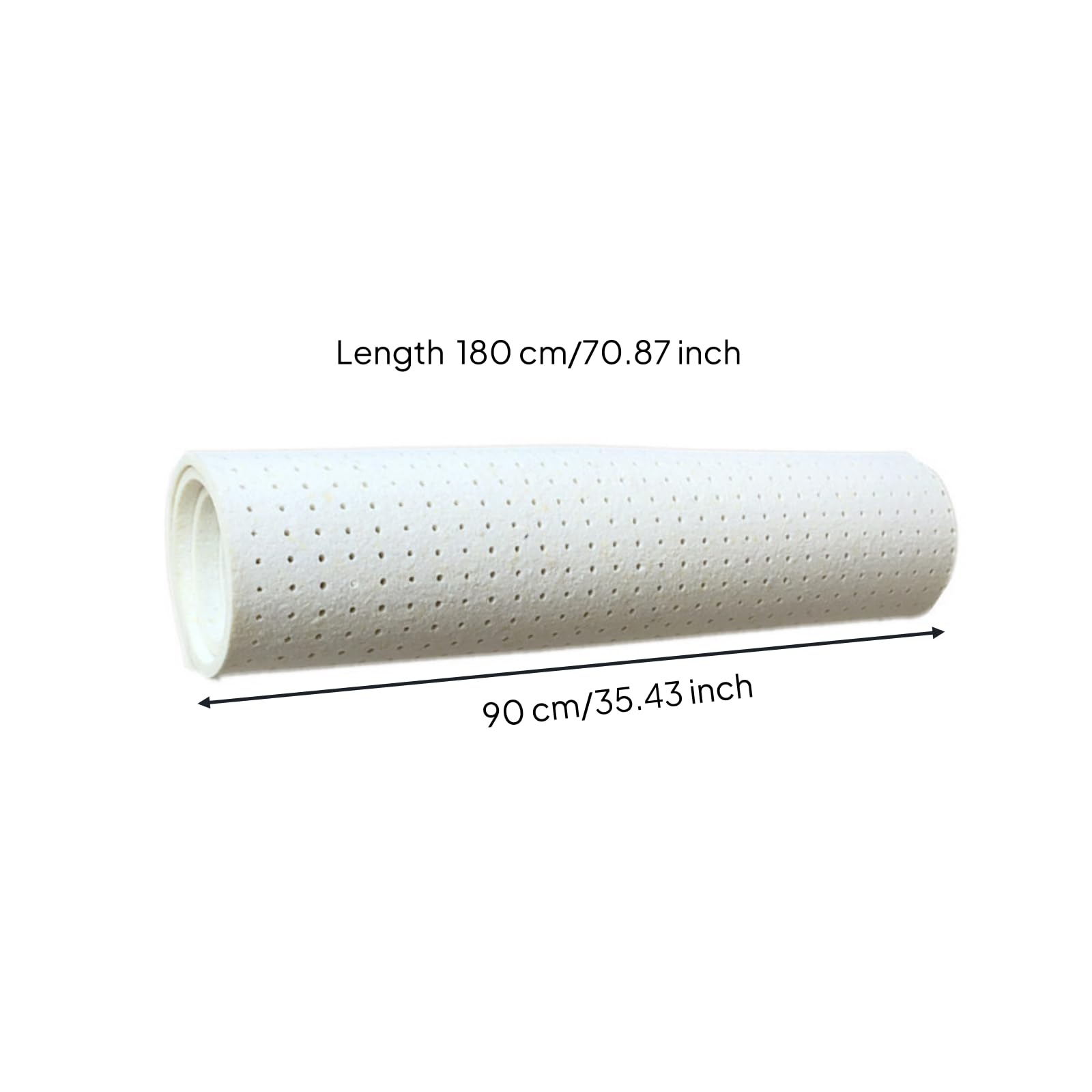 Almohadilla Planchado Flexible Esponja Gruesa Alfombrilla para Sastres , 1.8 Metros X 0.9 Metros, Espesor 1 Cm