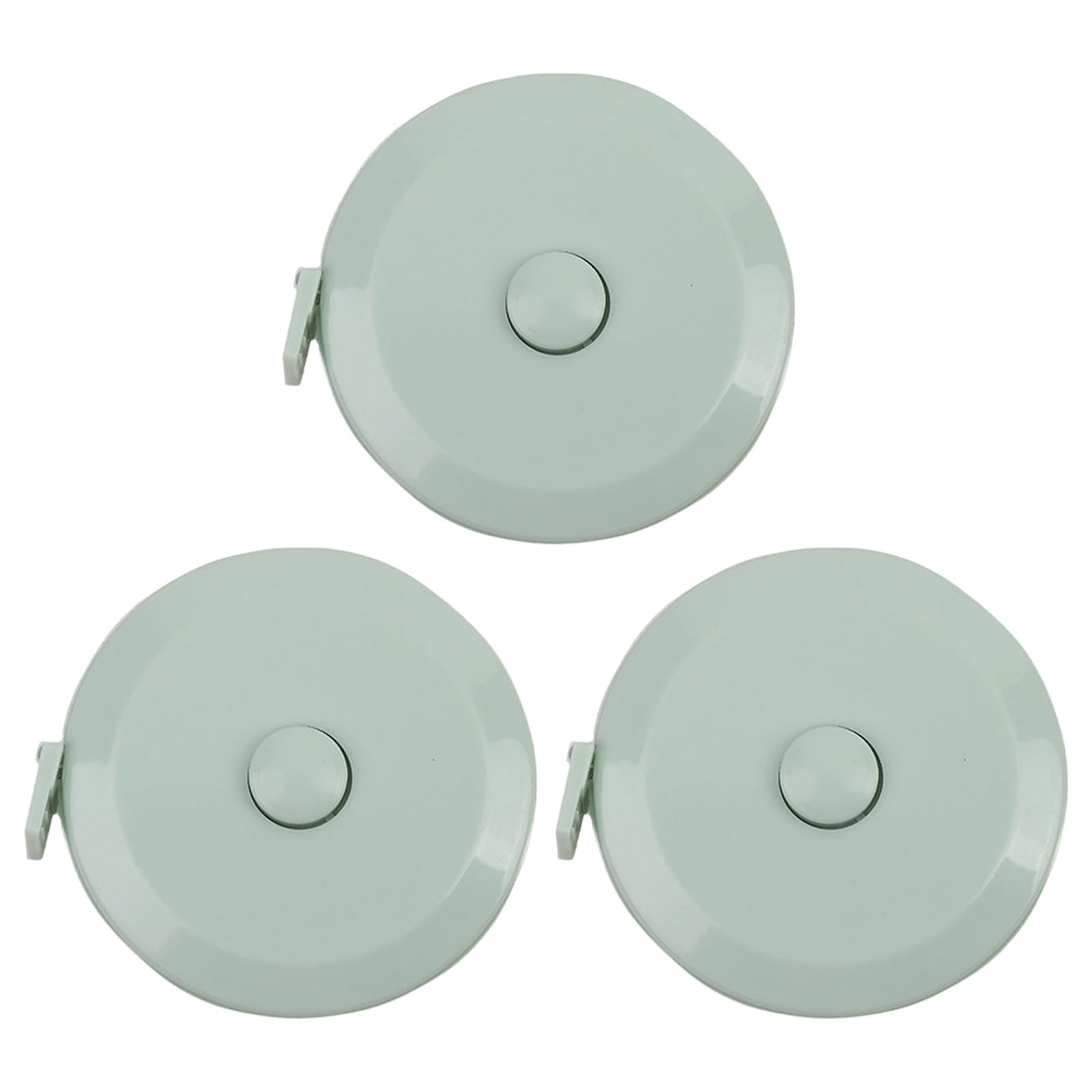 Buxuaaaa Green 60Inch Double Scale Measuring Tape Scandinavian Aesthetic Permanent Pvc Glassfiber Substance For Tailoring Undertakings Double Scale Dense Measuring Tool