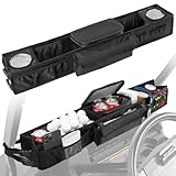 CartClan Golf Cart Front Storage Basket, No-Drilling Golf Cart Storage Organizer Suitable for Club Car Precedent/EZGO TXT/Yamaha G29 Golf Cart