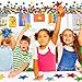 60ft Bulletin Board Borders Colorful Dots Straight Rolled Border 27pcs Star Cutouts Bulletin Board for Decorate Bulletin Boards, Walls, Classrooms, Homeschool & Offices