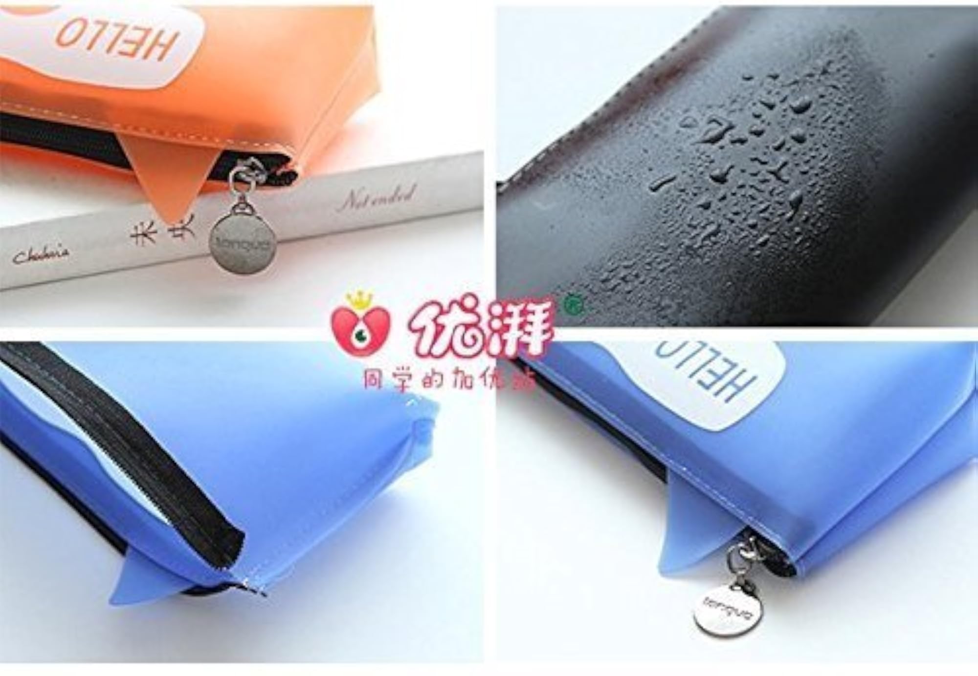 Set of 2 Elegant Multi-Purpose Silicon Coin Purses