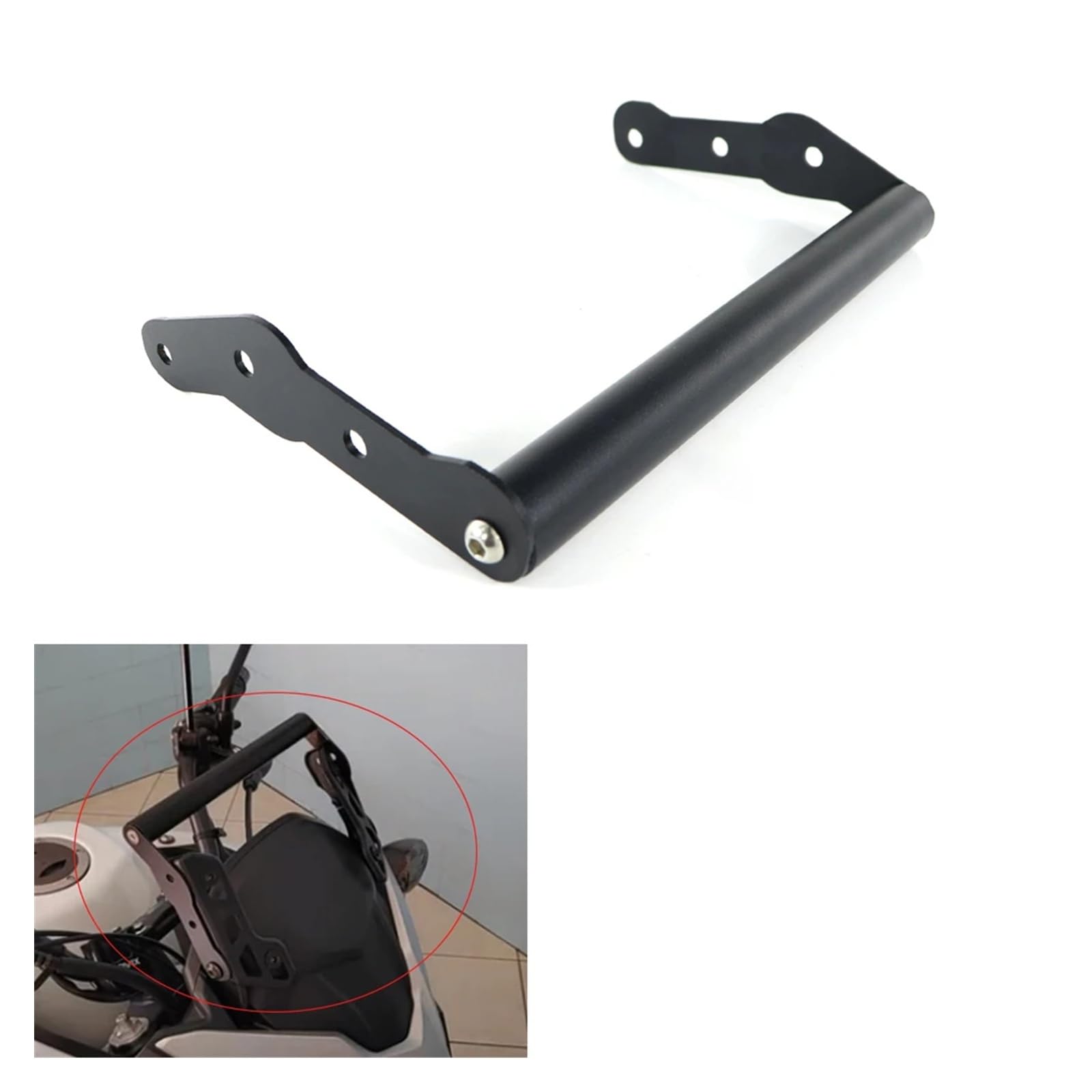 Motocicleta GPS Soporte para CB500X 2016 2017 2018 2019 Motocicleta GPS Smartphone Montaje De Navegación Soporte Adaptador De Soporte GPS Navegación Soporte