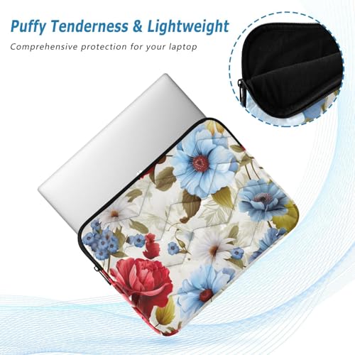 Funda para portátil colorida floral 13-14 pulgadas miniatura 5