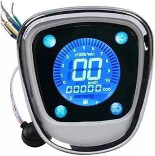 Motorcycle Speedometer Gauge Motorcycle Digital Meter RPM Odometer Tachometer Assy for C50 C70 C90 Passport Cub 70 90 Fuel Gauge