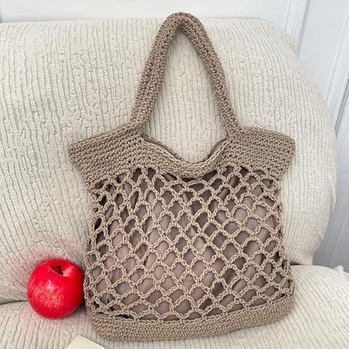 Grand sac cabas tissé main rotin pour ordinateur portable femme et voyage