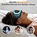 Blackout Weighted Eye Mask for Sleeping: 3D Contoured Gentle-Pressure Sleep Mask for Men & Women - Airplane Travel & Night Shift Essentials, Zero Eye Pressure, Breathable Blindfold, Black