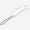 Supertool UVC Germicidal Lamp, USB Rechargeable Portable UV Sterilizer, Handheld LED UVC Sterilizer Disinfection Wand for Home Car Hotel Travel