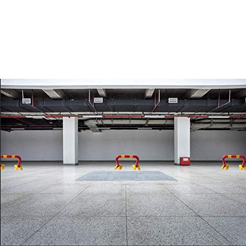 Ynwujin Parking Barriers Parking Space-Saving Lock Heavy Park Lane Barriers Folding Metal Bollards Bollard #TOP4