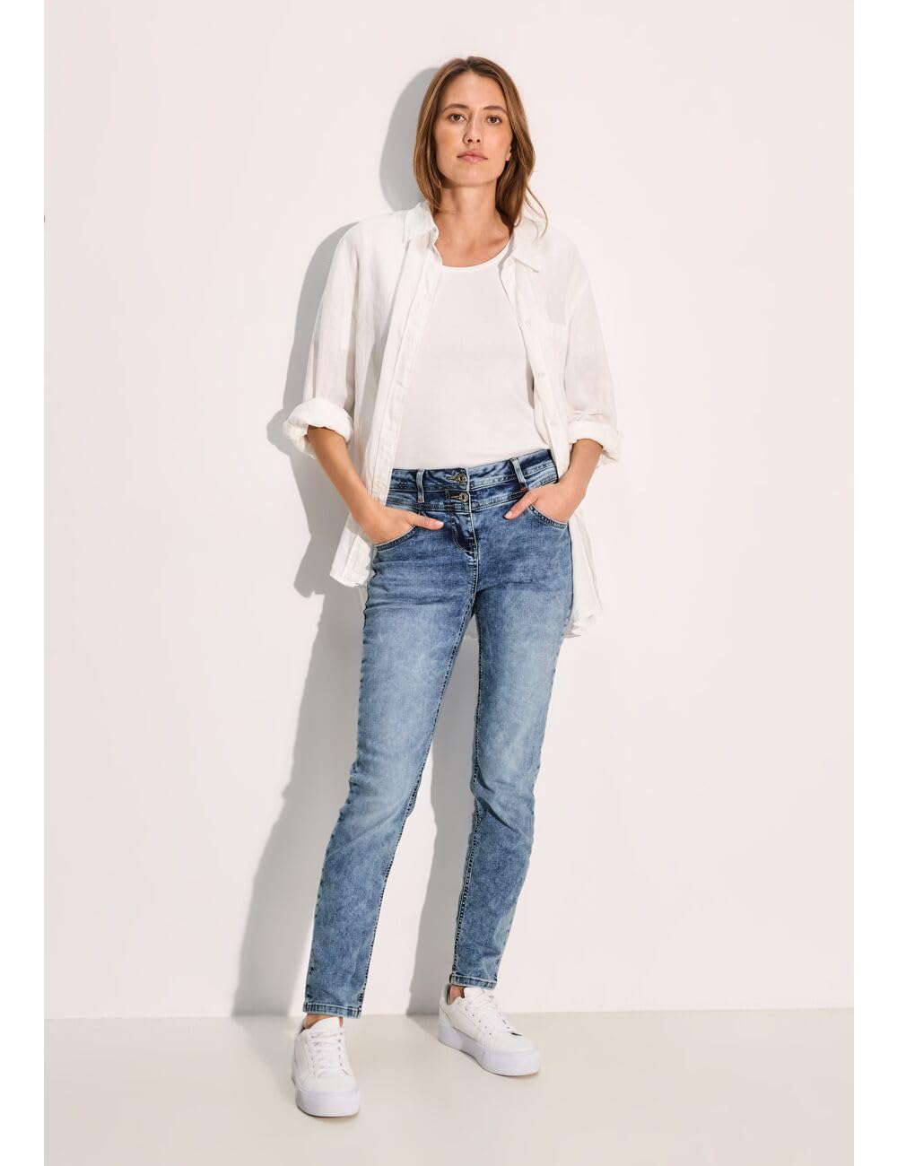 Cecil Damen Style Toronto 2-knopf 59 Jeans Slim Fit