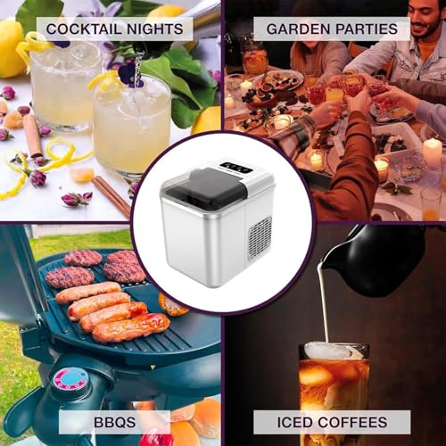 Machine à glaçons compacte électrique avec distributeur de glace intégré