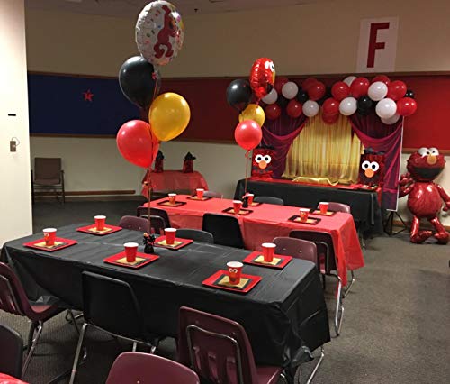 Fondo fotográfico rojo 7x5ft para fiestas y eventos miniatura 3