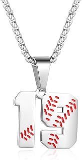 Tliwwf Inspiration Baseball Necklace Stainless
