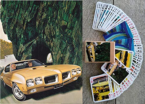 Baraja de cartas de póker Classic Cars 54 cartas vintage