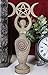 Ebros Abstract Neopagan Shaman Spiral Goddess Statue Lunar Triple Goddess Wicca Feminine Symbol Figurine