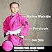 Elite Sports IBJJF Ultra Light BJJ Brazilian Jiu Jitsu Gi for Kids with Preshrunk Fabric and Free Belt (Pink, C000)