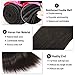 MQYQ 8A Brazilian Straight Hair 3 Bundles with Closure (16 18 20+14inch Closure) 100% Unprocessed Virgin Hair Bundles with Lace Closure Free Part Human Hair Extensions, Natural Black Color
