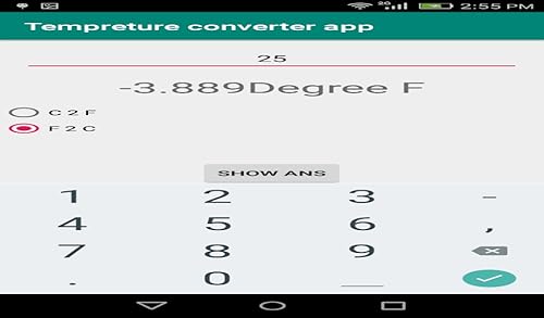 Temperature Converter App