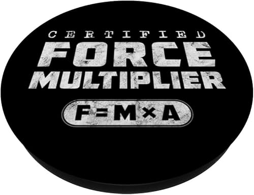 Miniatura 2 de Multiplicador de fuerza certificado Victory Tactics ciencia militar PopSockets estándar PopGrip