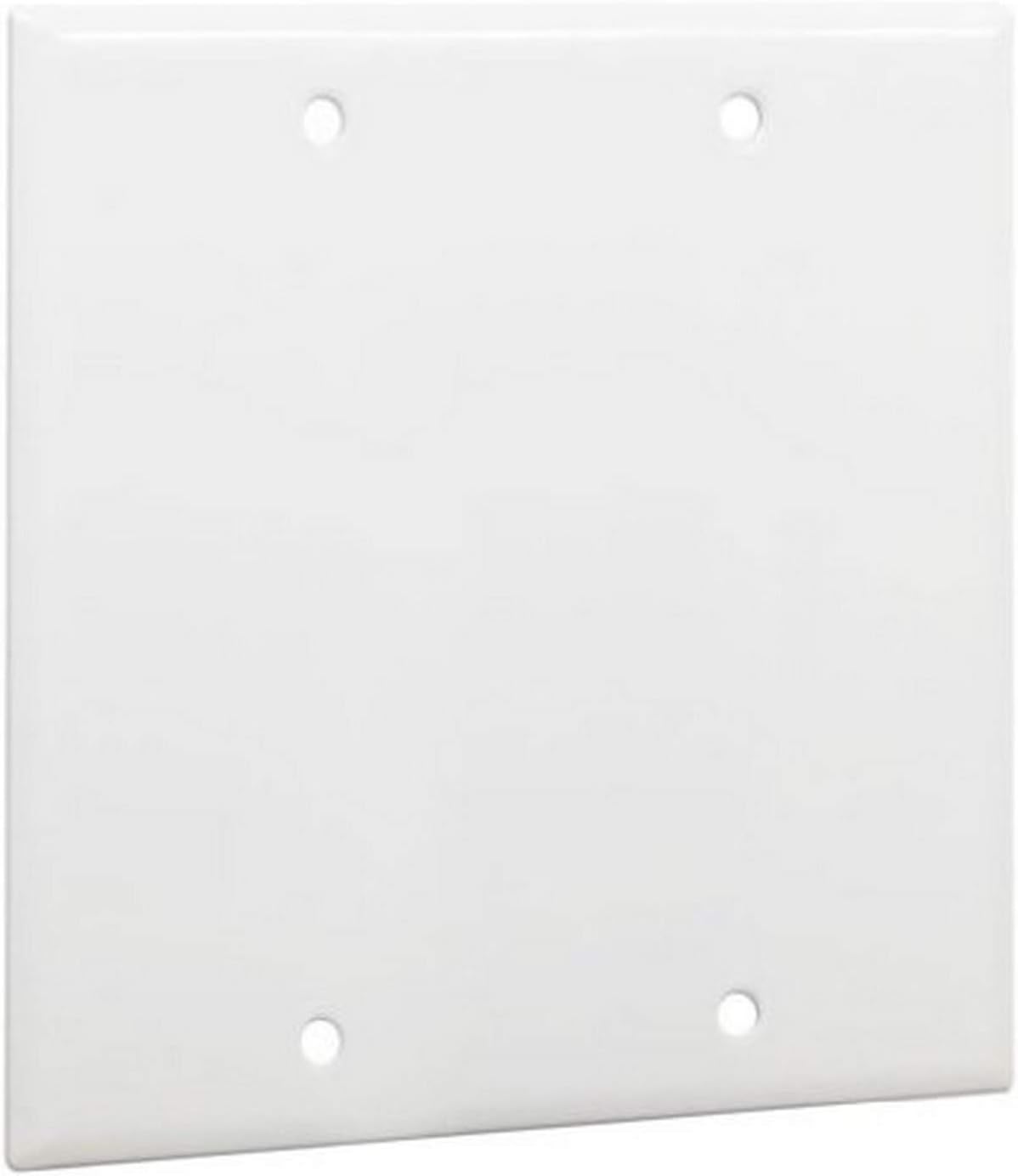 TayMac WW-BB Metal Wallplate, White