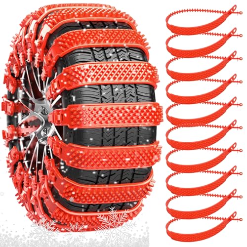 Cadenas de nieve portátiles para llevar siempre en el coche este invierno