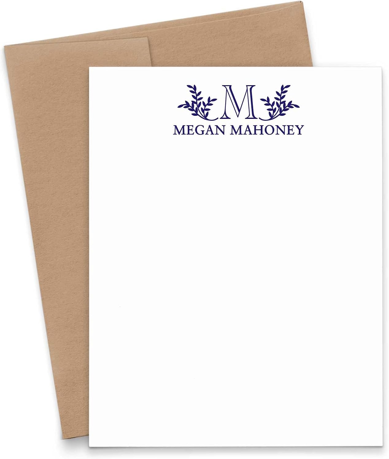 Monogrammed Stationary cards, Monogram Stationery Set, Monogrammed Note Cards, Monogrammed Gifts for Women, Your Choice of Colors and Quantity