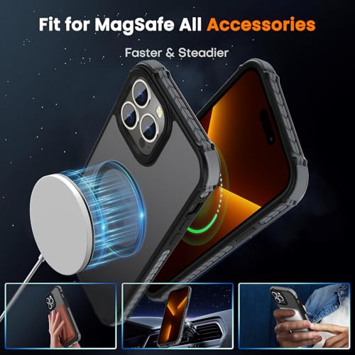 Coque iPhone 14 Pro Max antichoc de protection militaire Magsafe