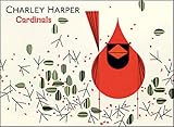 Cardinals by Charley Harper Boxed Notecards