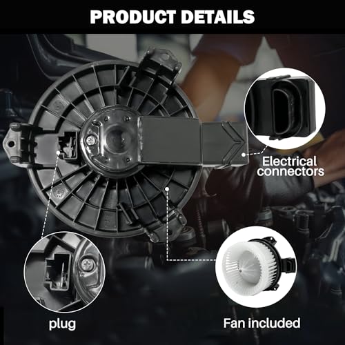 Image of Front 700230 AC Heater Blower Motor Fan Fit for Scion XB 2008-2015, TC 2011-2016, for Toyota Corolla 2009-2013, Matrix 2009-2014, RAV4 2006-2015 ,for Pontiac Vibe 2009-2010, BM00002C